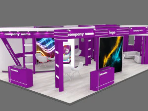 exhibition stand 29 3D Model