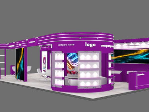 exhibition stand 29 3D Model