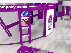 exhibition stand 29 3D मॉडल