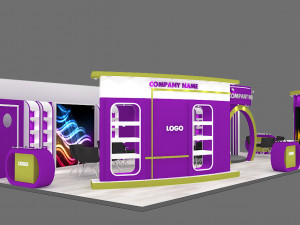exhibition stand 30 3D मॉडल