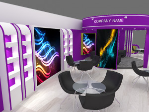 exhibition stand 30 3D मॉडल