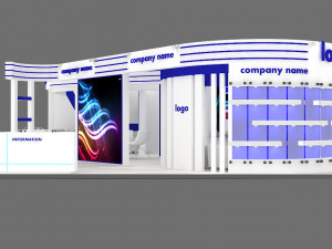 exhibition stand 31 3D मॉडल