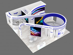 exhibition stand 31 3D Model