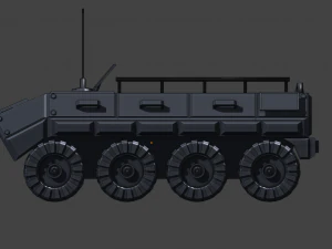 mobile cargo drone mcd-13 3D Model