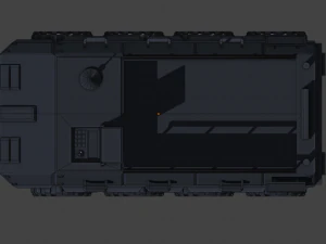 mobile cargo drone mcd-13 3D Model