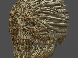 giger skull 3D Model