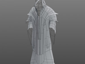 two magic robes low-poly subdiv ready 3D मॉडल