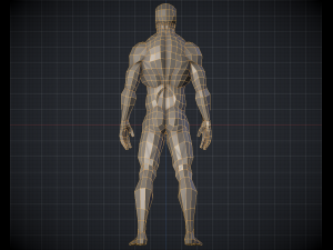 man basemesh idealized proportions 3D मॉडल