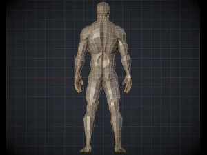 man basemesh idealized proportions 3D Model