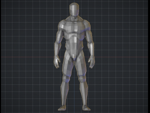man basemesh idealized proportions 3D मॉडल
