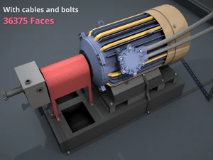 two nkv type pumps 3D Model