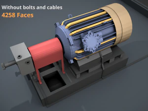 two nkv type pumps 3D Model