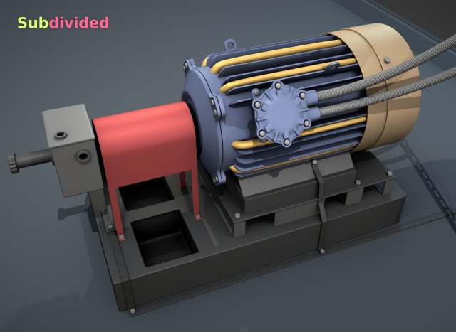 two nkv type pumps 3D Модель .c4d .max .obj .3ds .fbx .stl .blend 