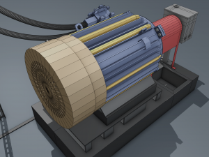two nkv type pumps 3D Модель
