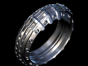 prometheus ring octopus style Modèles 3D en vedette