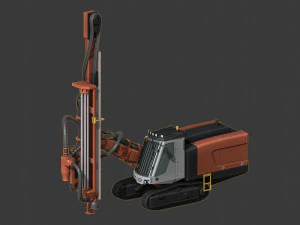 山特维克 Pantera dp1500i 3D 模型