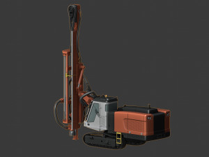 sandvik pantera dp1500i 3D मॉडल