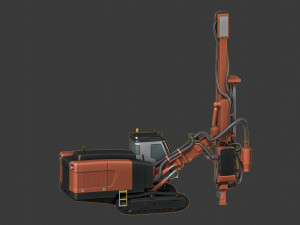 sandvik pantera dp1500i 3D मॉडल