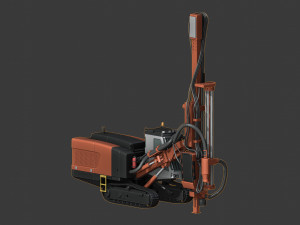 sandvik pantera dp1500i 3D मॉडल