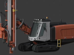 sandvik pantera dp1500i 3D मॉडल