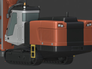 sandvik pantera dp1500i 3D मॉडल