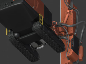 sandvik pantera dp1500i 3D मॉडल