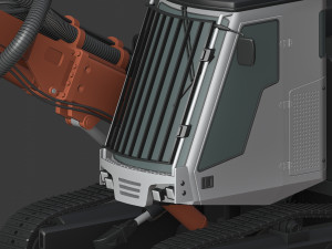 sandvik pantera dp1500i 3D मॉडल