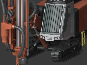 sandvik pantera dp1500i 3D मॉडल