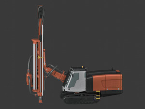 sandvik pantera dp1500i 3D मॉडल