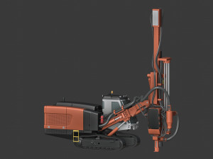 sandvik pantera dp1500i 3D मॉडल