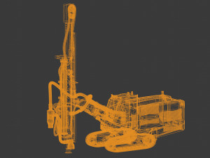 sandvik pantera dp1500i 3D मॉडल