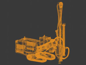 sandvik pantera dp1500i 3D Model