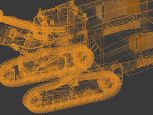 sandvik pantera dp1500i 3D मॉडल