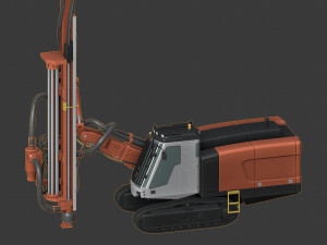 sandvik pantera dp1500i 3D मॉडल