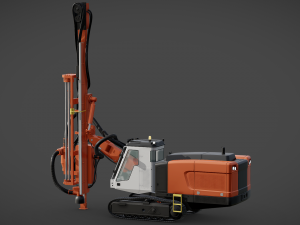 sandvik pantera dp1500i 3D मॉडल
