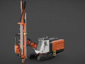 sandvik pantera dp1500i 3D मॉडल