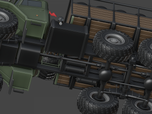 ural 4320 mod a 3D मॉडल