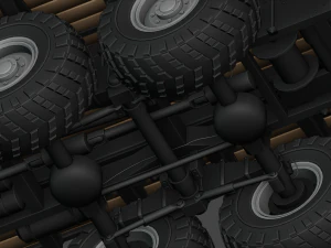 ural 4320 mod a 3D Model