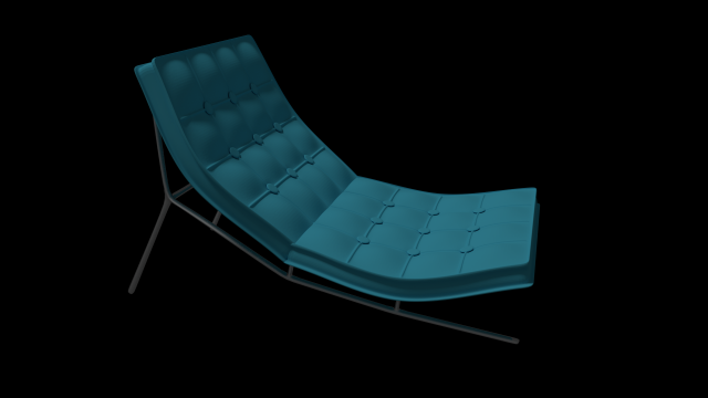 modern chair Modello 3D .c4d .max .obj .3ds .fbx .stl .blend