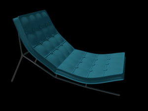 modern chair Modelo 3D