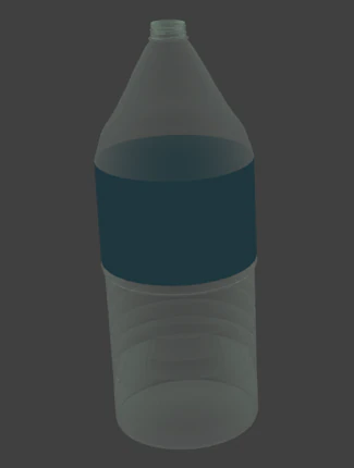 bottle 3D Model .c4d .max .obj .3ds .fbx .stl .blend
