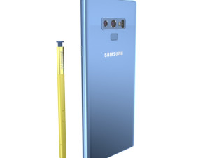 samsung galaxy note 9 - ocean blue 3D मॉडल
