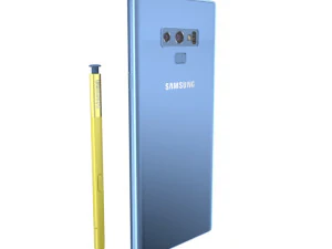 सैमसंग गैलेक्सी नोट 9 - समुद्री नीला 3D मॉडल