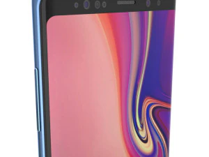 सैमसंग गैलेक्सी नोट 9 - समुद्री नीला 3D मॉडल