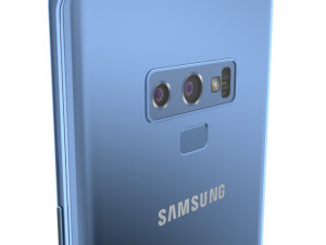 samsung galaxy note 9 - ocean blue 3D मॉडल
