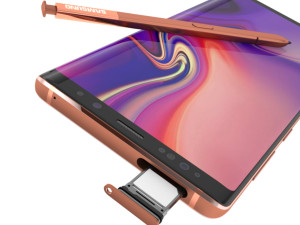 samsung galaxy note 9 - metallic copper 3D मॉडल
