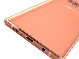 samsung galaxy note 9 - metallic copper 3D मॉडल