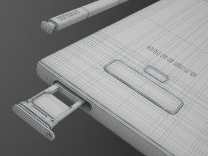 samsung galaxy note 9 - metallic copper 3D मॉडल