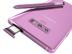 samsung galaxy note 9 - lavender purple 3D Модель