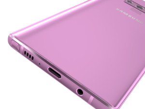 samsung galaxy note 9 - lavender purple 3D Модель